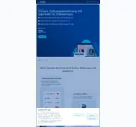 Kleine Seitenvorschau von ipayment.de