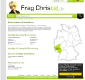 Kleine Seitenvorschau von bachenberg.frag-christel.de