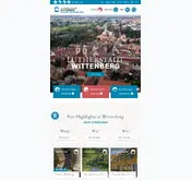 Kleine Seitenvorschau von lutherstadt-wittenberg.de