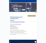 Kleine Seitenvorschau von roentgenfortbildung.de