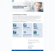 Kleine Seitenvorschau von ip-freiberg.de