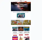 Kleine Seitenvorschau von theaterschiff-bremen.de