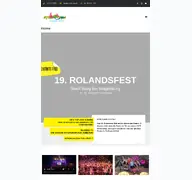 Kleine Seitenvorschau von rolandfest-burg.de