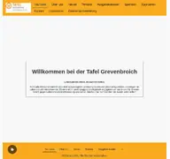 Kleine Seitenvorschau von tafel-gv.de