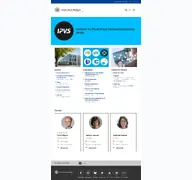 Kleine Seitenvorschau von ipvs.uni-stuttgart.de