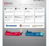 Kleine Seitenvorschau von conix.de
