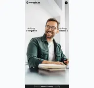 Kleine Seitenvorschau von evergabe.de