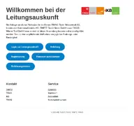Kleine Seitenvorschau von leitungsauskunft.at