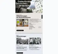 Kleine Seitenvorschau von gdw-berlin.de