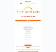 Kleine Seitenvorschau von culture-plants.de