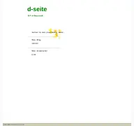 Kleine Seitenvorschau von d-seite.de