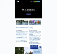 Kleine Seitenvorschau von bad-aibling.de