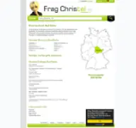 Kleine Seitenvorschau von bad-berka.frag-christel.de