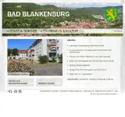 Kleine Seitenvorschau von bad-blankenburg.de