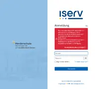 Kleine Seitenvorschau von iserv-herderschule-giessen.de
