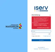 Kleine Seitenvorschau von iserv-marianum.de