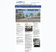 Kleine Seitenvorschau von gymriem.de