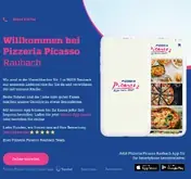 Kleine Seitenvorschau von picasso-raubach.de