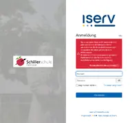 Kleine Seitenvorschau von iserv-schillerschule.de