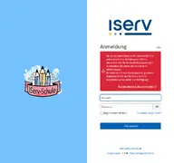 Kleine Seitenvorschau von iserv.schulserver.de