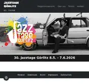 Kleine Seitenvorschau von jazztage-goerlitz.de