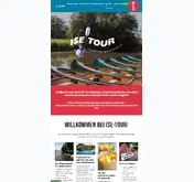 Kleine Seitenvorschau von ise-tour.de