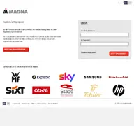 Kleine Seitenvorschau von magna.mitarbeiterangebote.de