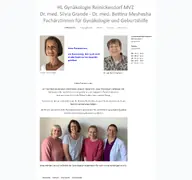 Kleine Seitenvorschau von gyn-reinickendorf.de