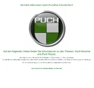 Kleine Seitenvorschau von puchklub.at