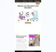 Kleine Seitenvorschau von badelix.de