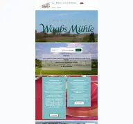 Kleine Seitenvorschau von waabs-muehle.de