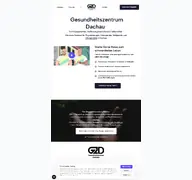 Kleine Seitenvorschau von gzd-physio.de