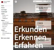 Kleine Seitenvorschau von sachsen.museum-digital.de