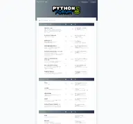 Kleine Seitenvorschau von python-forum.de