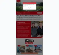 Kleine Seitenvorschau von tippspiel.thomas-philipps.de