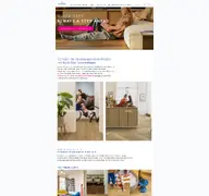Kleine Seitenvorschau von quick-step.de