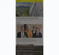 Kleine Seitenvorschau von baden-wuerttemberg.de