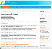 Kleine Seitenvorschau von jugendagenturen.de