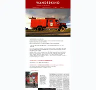 Kleine Seitenvorschau von wanderkino.de