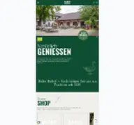 Kleine Seitenvorschau von bader-biohof.de