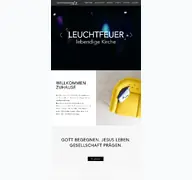 Kleine Seitenvorschau von leuchtfeuer-gemeinde.de