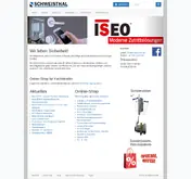 Kleine Seitenvorschau von schweisthal.de