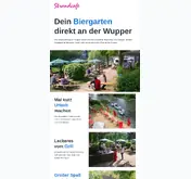 Kleine Seitenvorschau von strandcafe.de