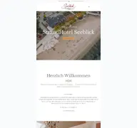 Kleine Seitenvorschau von strandhotel-seeblick.de