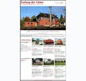 Kleine Seitenvorschau von entlang-der-gleise.de