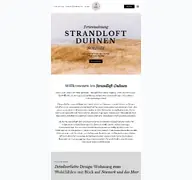 Kleine Seitenvorschau von strandloft-duhnen.de