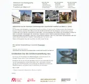 Kleine Seitenvorschau von hag-frankfurt.de