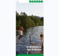 Kleine Seitenvorschau von bad-heilbrunn.de