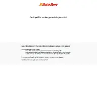 Kleine Seitenvorschau von autozone.com