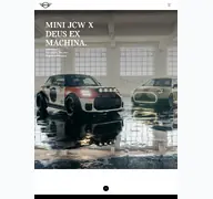 Kleine Seitenvorschau von mini.com